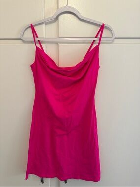 NWT Susana Monaco Pink Glo Tank Dress